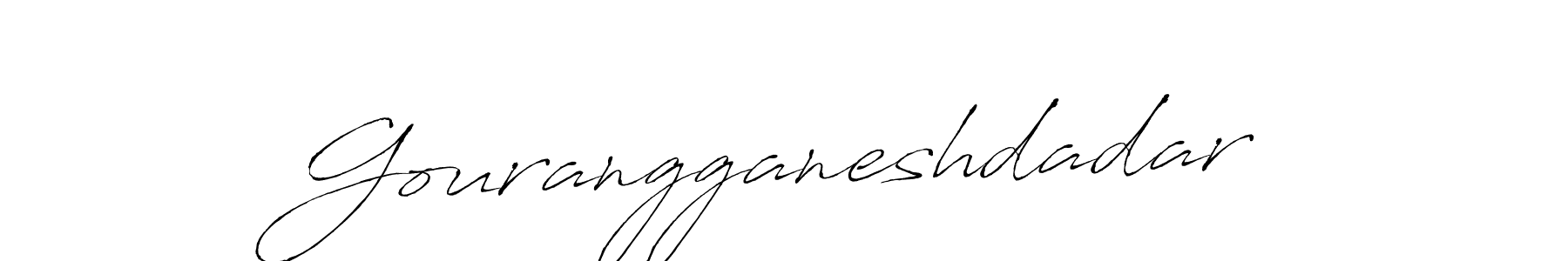 Use a signature maker to create a handwritten signature online. With this signature software, you can design (Antro_Vectra) your own signature for name Gourangganeshdadar. Gourangganeshdadar signature style 6 images and pictures png