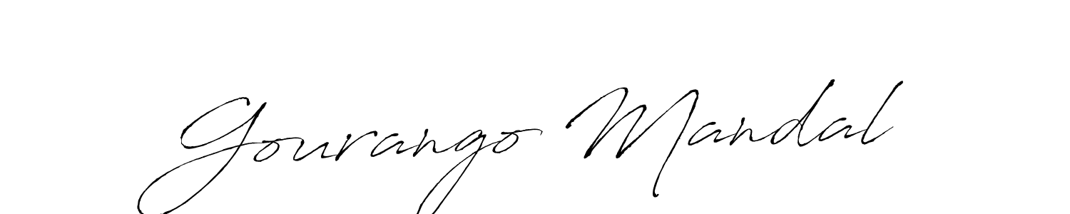 Once you've used our free online signature maker to create your best signature Antro_Vectra style, it's time to enjoy all of the benefits that Gourango Mandal name signing documents. Gourango Mandal signature style 6 images and pictures png