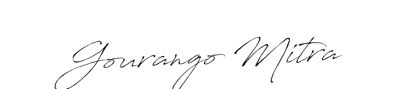 if you are searching for the best signature style for your name Gourango Mitra. so please give up your signature search. here we have designed multiple signature styles  using Antro_Vectra. Gourango Mitra signature style 6 images and pictures png