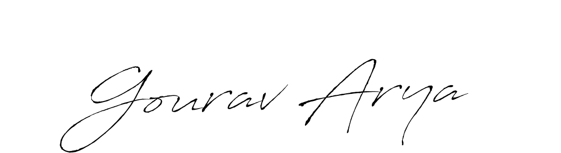 This is the best signature style for the Gourav Arya name. Also you like these signature font (Antro_Vectra). Mix name signature. Gourav Arya signature style 6 images and pictures png