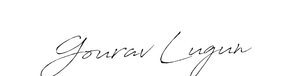Similarly Antro_Vectra is the best handwritten signature design. Signature creator online .You can use it as an online autograph creator for name Gourav Lugun. Gourav Lugun signature style 6 images and pictures png