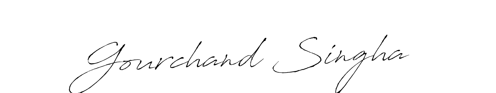 How to Draw Gourchand Singha signature style? Antro_Vectra is a latest design signature styles for name Gourchand Singha. Gourchand Singha signature style 6 images and pictures png