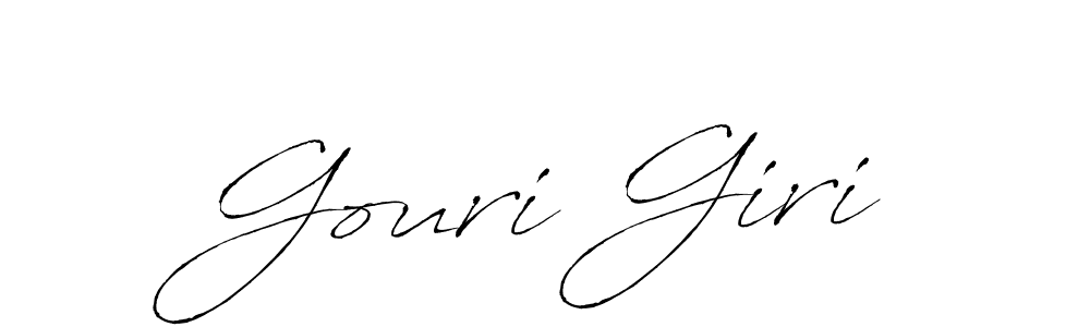 Antro_Vectra is a professional signature style that is perfect for those who want to add a touch of class to their signature. It is also a great choice for those who want to make their signature more unique. Get Gouri Giri name to fancy signature for free. Gouri Giri signature style 6 images and pictures png