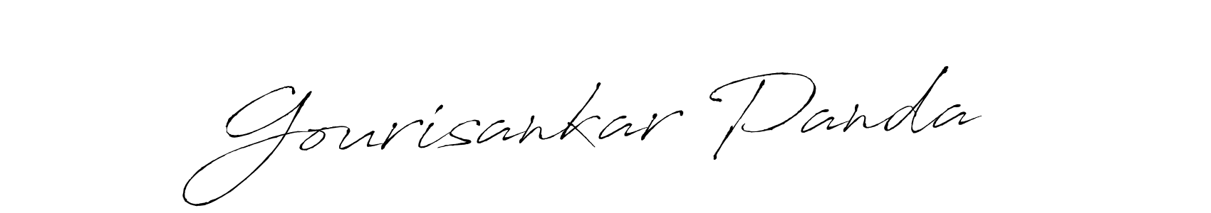 Design your own signature with our free online signature maker. With this signature software, you can create a handwritten (Antro_Vectra) signature for name Gourisankar Panda. Gourisankar Panda signature style 6 images and pictures png