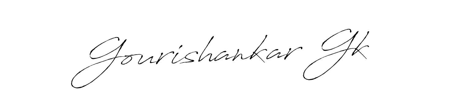 The best way (Antro_Vectra) to make a short signature is to pick only two or three words in your name. The name Gourishankar Gk include a total of six letters. For converting this name. Gourishankar Gk signature style 6 images and pictures png