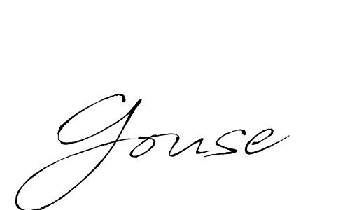 Make a beautiful signature design for name Gouse. Use this online signature maker to create a handwritten signature for free. Gouse signature style 6 images and pictures png