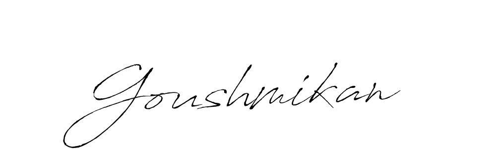 Here are the top 10 professional signature styles for the name Goushmikan. These are the best autograph styles you can use for your name. Goushmikan signature style 6 images and pictures png