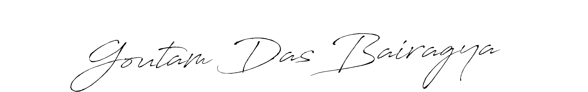 Goutam Das Bairagya stylish signature style. Best Handwritten Sign (Antro_Vectra) for my name. Handwritten Signature Collection Ideas for my name Goutam Das Bairagya. Goutam Das Bairagya signature style 6 images and pictures png
