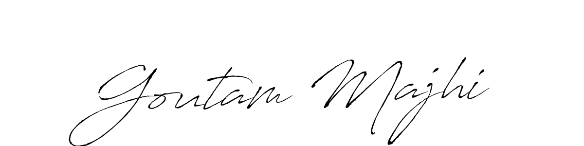 Also we have Goutam Majhi name is the best signature style. Create professional handwritten signature collection using Antro_Vectra autograph style. Goutam Majhi signature style 6 images and pictures png