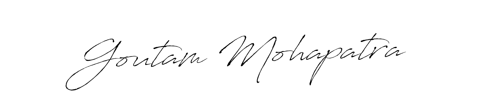 Use a signature maker to create a handwritten signature online. With this signature software, you can design (Antro_Vectra) your own signature for name Goutam Mohapatra. Goutam Mohapatra signature style 6 images and pictures png