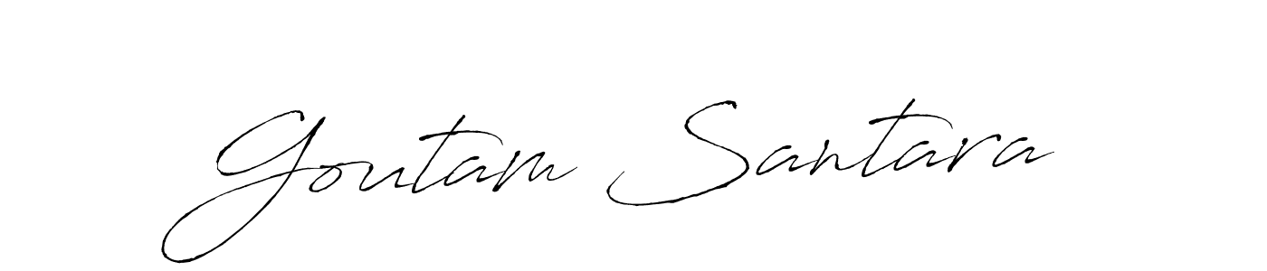 It looks lik you need a new signature style for name Goutam Santara. Design unique handwritten (Antro_Vectra) signature with our free signature maker in just a few clicks. Goutam Santara signature style 6 images and pictures png