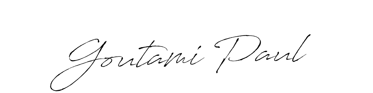 Also You can easily find your signature by using the search form. We will create Goutami Paul name handwritten signature images for you free of cost using Antro_Vectra sign style. Goutami Paul signature style 6 images and pictures png