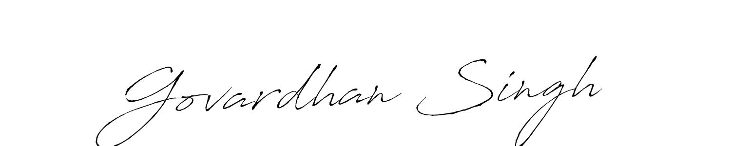 You should practise on your own different ways (Antro_Vectra) to write your name (Govardhan Singh) in signature. don't let someone else do it for you. Govardhan Singh signature style 6 images and pictures png