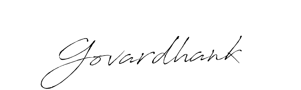 How to Draw Govardhank signature style? Antro_Vectra is a latest design signature styles for name Govardhank. Govardhank signature style 6 images and pictures png
