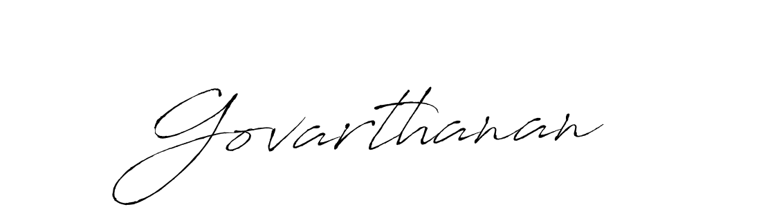 How to make Govarthanan signature? Antro_Vectra is a professional autograph style. Create handwritten signature for Govarthanan name. Govarthanan signature style 6 images and pictures png