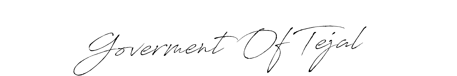 Similarly Antro_Vectra is the best handwritten signature design. Signature creator online .You can use it as an online autograph creator for name Goverment Of Tejal. Goverment Of Tejal signature style 6 images and pictures png