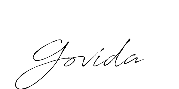 Once you've used our free online signature maker to create your best signature Antro_Vectra style, it's time to enjoy all of the benefits that Govida name signing documents. Govida signature style 6 images and pictures png