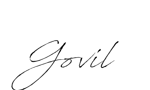 How to make Govil name signature. Use Antro_Vectra style for creating short signs online. This is the latest handwritten sign. Govil signature style 6 images and pictures png