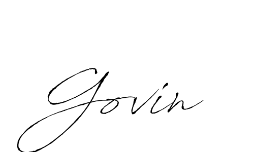 if you are searching for the best signature style for your name Govin. so please give up your signature search. here we have designed multiple signature styles  using Antro_Vectra. Govin signature style 6 images and pictures png