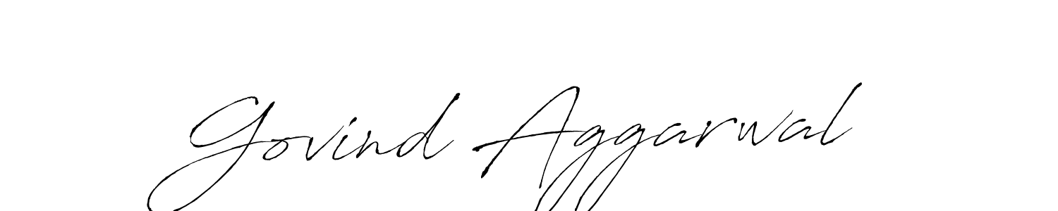 This is the best signature style for the Govind Aggarwal name. Also you like these signature font (Antro_Vectra). Mix name signature. Govind Aggarwal signature style 6 images and pictures png