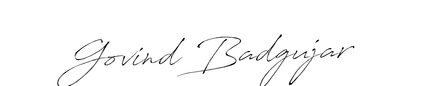 It looks lik you need a new signature style for name Govind Badgujar. Design unique handwritten (Antro_Vectra) signature with our free signature maker in just a few clicks. Govind Badgujar signature style 6 images and pictures png