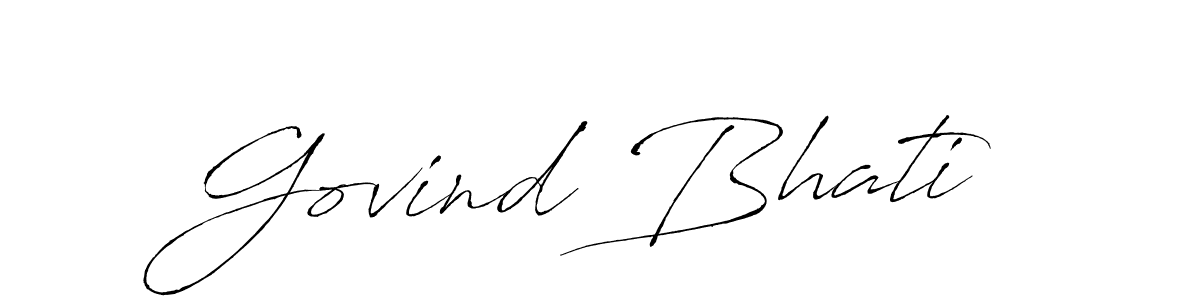How to Draw Govind Bhati signature style? Antro_Vectra is a latest design signature styles for name Govind Bhati. Govind Bhati signature style 6 images and pictures png