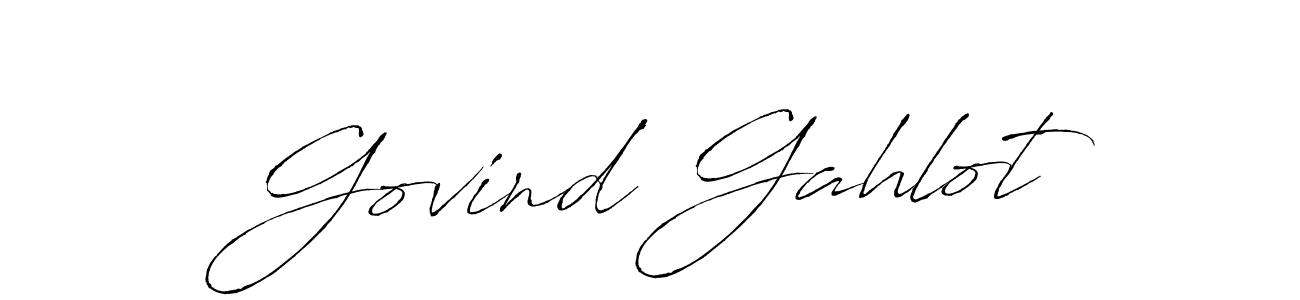 Also we have Govind Gahlot name is the best signature style. Create professional handwritten signature collection using Antro_Vectra autograph style. Govind Gahlot signature style 6 images and pictures png
