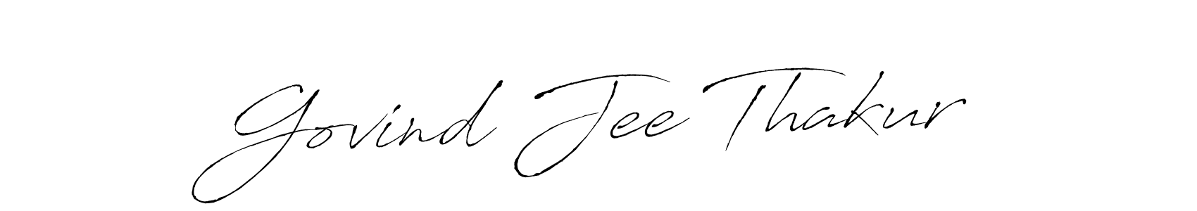 Also we have Govind Jee Thakur name is the best signature style. Create professional handwritten signature collection using Antro_Vectra autograph style. Govind Jee Thakur signature style 6 images and pictures png