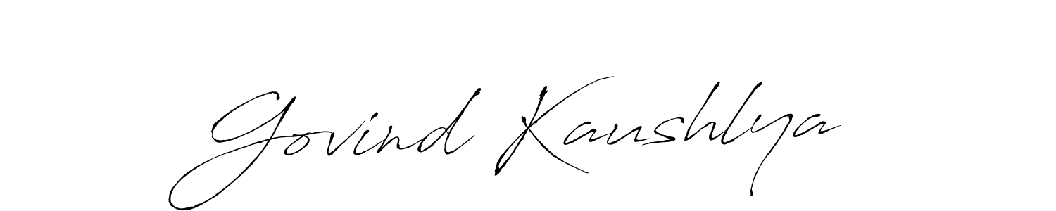 Also we have Govind Kaushlya name is the best signature style. Create professional handwritten signature collection using Antro_Vectra autograph style. Govind Kaushlya signature style 6 images and pictures png