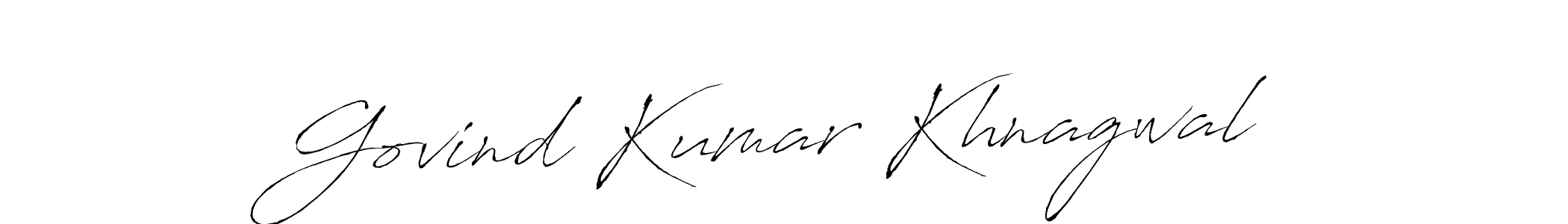 You should practise on your own different ways (Antro_Vectra) to write your name (Govind Kumar Khnagwal) in signature. don't let someone else do it for you. Govind Kumar Khnagwal signature style 6 images and pictures png