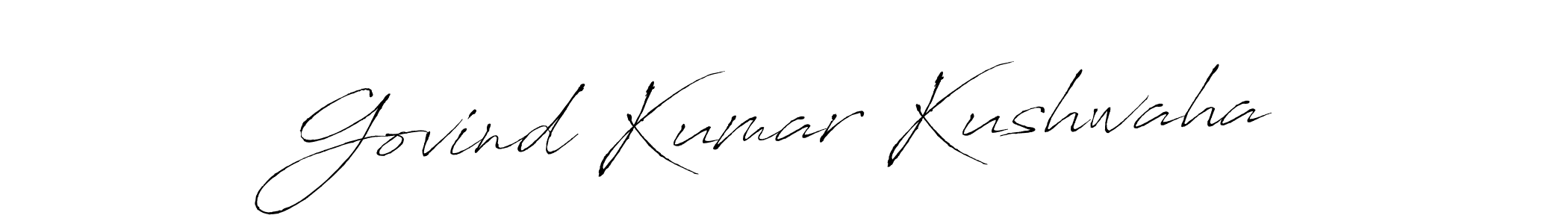 Govind Kumar Kushwaha stylish signature style. Best Handwritten Sign (Antro_Vectra) for my name. Handwritten Signature Collection Ideas for my name Govind Kumar Kushwaha. Govind Kumar Kushwaha signature style 6 images and pictures png