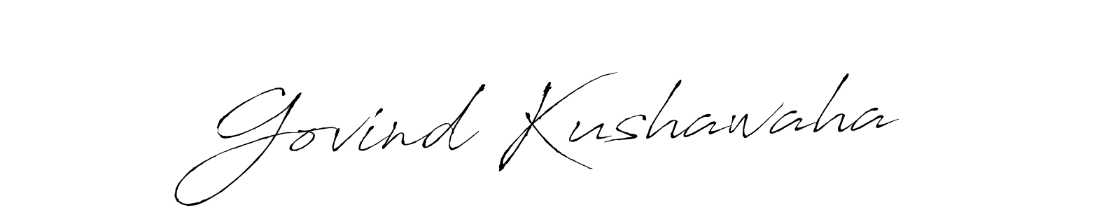 if you are searching for the best signature style for your name Govind Kushawaha. so please give up your signature search. here we have designed multiple signature styles  using Antro_Vectra. Govind Kushawaha signature style 6 images and pictures png