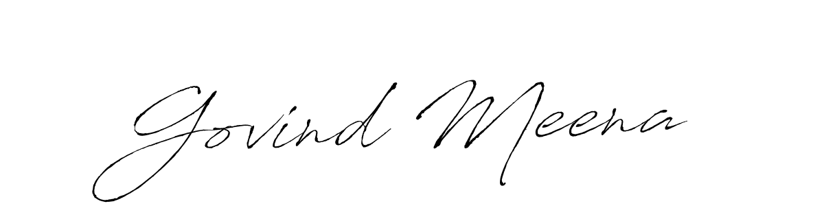 Similarly Antro_Vectra is the best handwritten signature design. Signature creator online .You can use it as an online autograph creator for name Govind Meena. Govind Meena signature style 6 images and pictures png