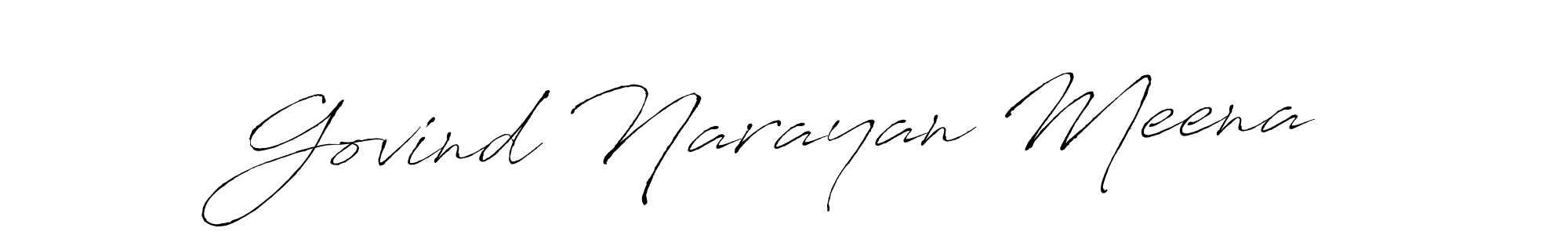 Once you've used our free online signature maker to create your best signature Antro_Vectra style, it's time to enjoy all of the benefits that Govind Narayan Meena name signing documents. Govind Narayan Meena signature style 6 images and pictures png