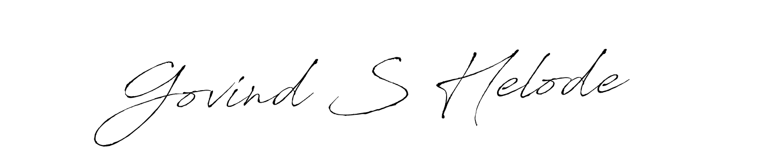 It looks lik you need a new signature style for name Govind S Helode. Design unique handwritten (Antro_Vectra) signature with our free signature maker in just a few clicks. Govind S Helode signature style 6 images and pictures png