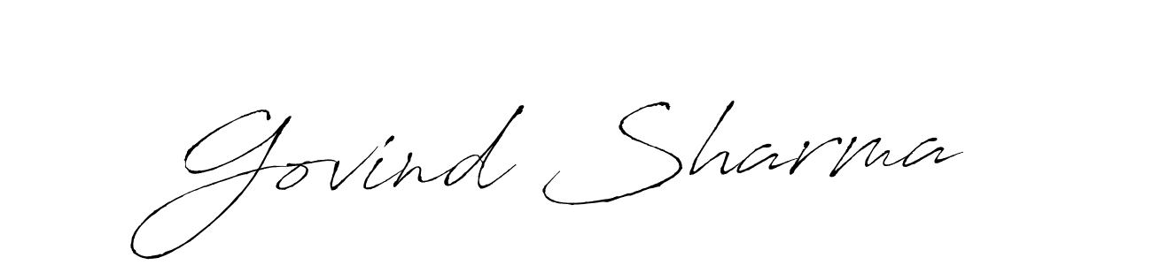 How to Draw Govind Sharma signature style? Antro_Vectra is a latest design signature styles for name Govind Sharma. Govind Sharma signature style 6 images and pictures png