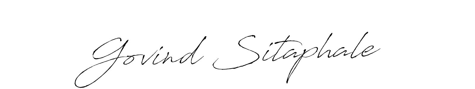 Also You can easily find your signature by using the search form. We will create Govind Sitaphale name handwritten signature images for you free of cost using Antro_Vectra sign style. Govind Sitaphale signature style 6 images and pictures png