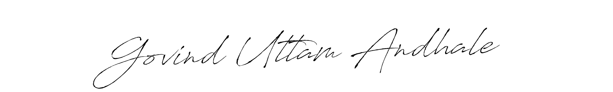 You can use this online signature creator to create a handwritten signature for the name Govind Uttam Andhale. This is the best online autograph maker. Govind Uttam Andhale signature style 6 images and pictures png