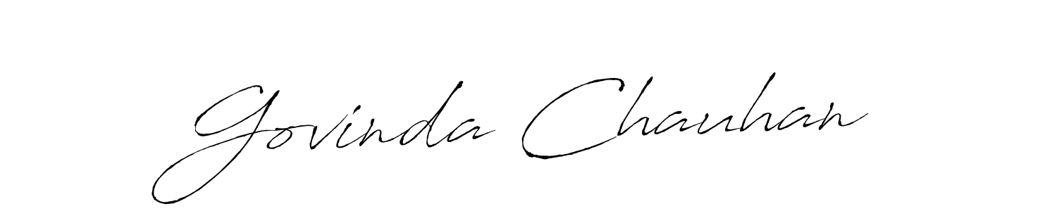 How to Draw Govinda Chauhan signature style? Antro_Vectra is a latest design signature styles for name Govinda Chauhan. Govinda Chauhan signature style 6 images and pictures png