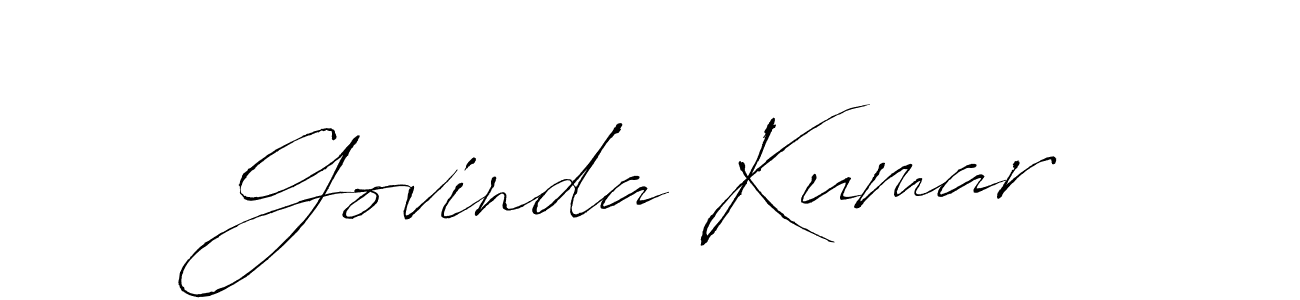 How to Draw Govinda Kumar signature style? Antro_Vectra is a latest design signature styles for name Govinda Kumar. Govinda Kumar signature style 6 images and pictures png