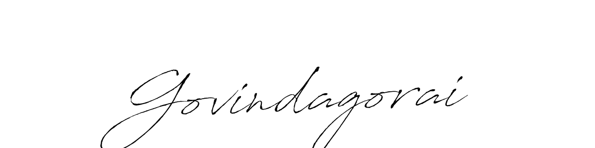 You should practise on your own different ways (Antro_Vectra) to write your name (Govindagorai) in signature. don't let someone else do it for you. Govindagorai signature style 6 images and pictures png