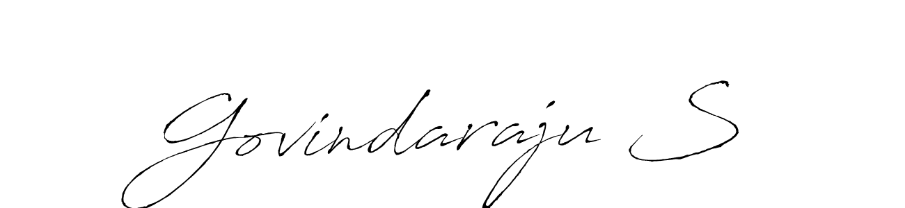This is the best signature style for the Govindaraju S name. Also you like these signature font (Antro_Vectra). Mix name signature. Govindaraju S signature style 6 images and pictures png