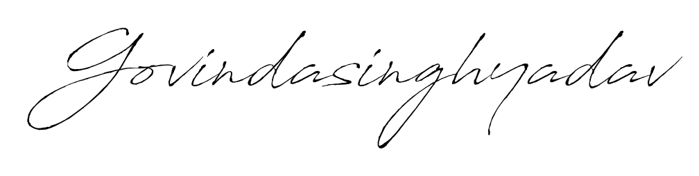 Master the art of signing with Govindasinghyadav written in fluent Antro_Vectra script. A great template to practice and refine your handwriting. Govindasinghyadav signature style 6 images and pictures png