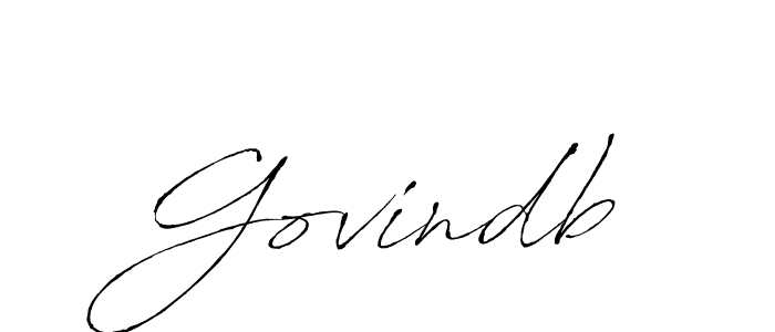 Create a beautiful signature design for name Govindb. With this signature (Antro_Vectra) fonts, you can make a handwritten signature for free. Govindb signature style 6 images and pictures png