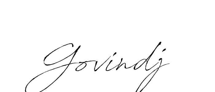 Antro_Vectra is a professional signature style that is perfect for those who want to add a touch of class to their signature. It is also a great choice for those who want to make their signature more unique. Get Govindj name to fancy signature for free. Govindj signature style 6 images and pictures png