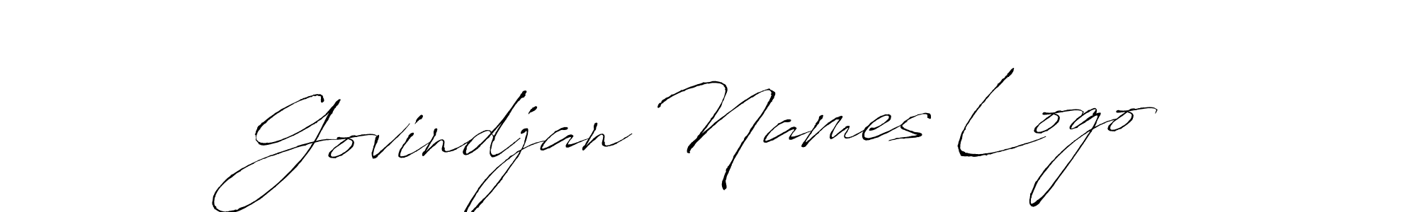 Check out images of Autograph of Govindjan Names Logo name. Actor Govindjan Names Logo Signature Style. Antro_Vectra is a professional sign style online. Govindjan Names Logo signature style 6 images and pictures png