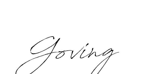 Best and Professional Signature Style for Goving. Antro_Vectra Best Signature Style Collection. Goving signature style 6 images and pictures png