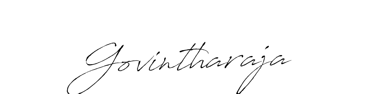 Also we have Govintharaja name is the best signature style. Create professional handwritten signature collection using Antro_Vectra autograph style. Govintharaja signature style 6 images and pictures png