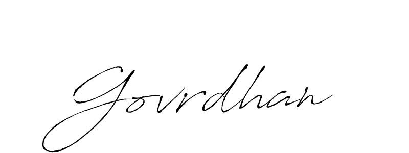 if you are searching for the best signature style for your name Govrdhan. so please give up your signature search. here we have designed multiple signature styles  using Antro_Vectra. Govrdhan signature style 6 images and pictures png