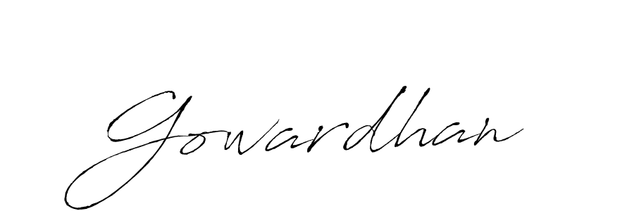 Also we have Gowardhan name is the best signature style. Create professional handwritten signature collection using Antro_Vectra autograph style. Gowardhan signature style 6 images and pictures png